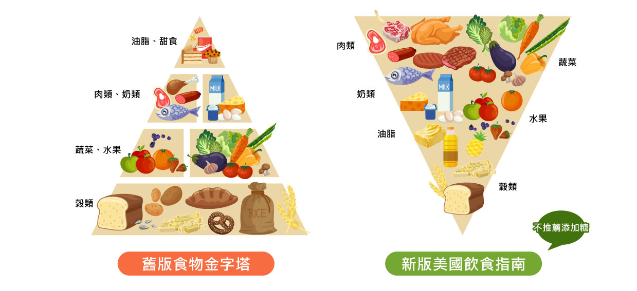 美國飲食指南 保健食品